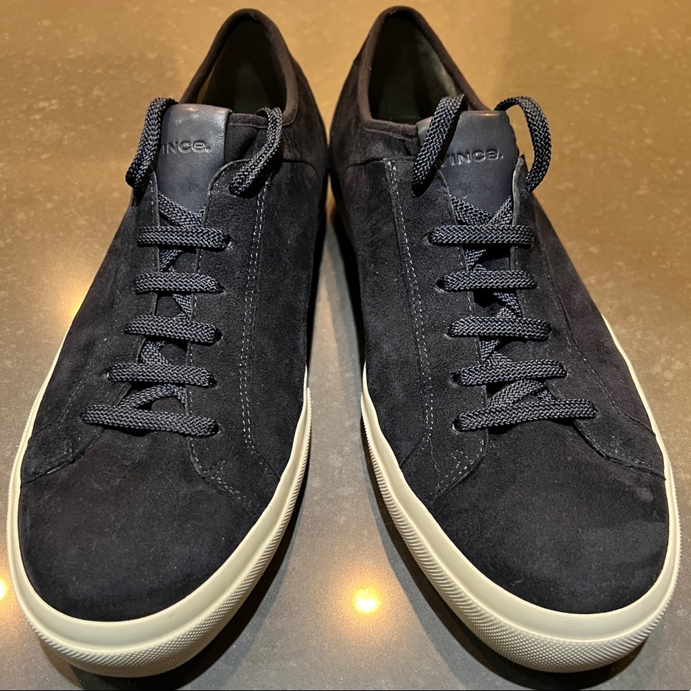 Vince Suede Blue Mens Sneakers size 11